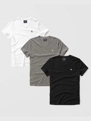 3-pack Icon V-neck Tee