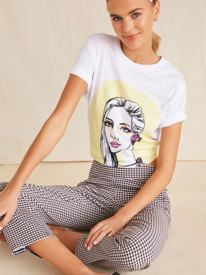 Woman Art Graphic Tee