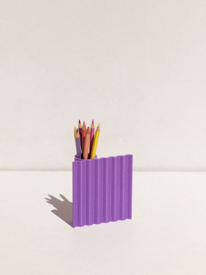 Zig Desk Organiser - Purple