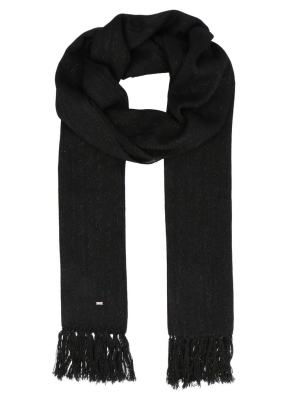 Saint Laurent Fringed Hem Scarf