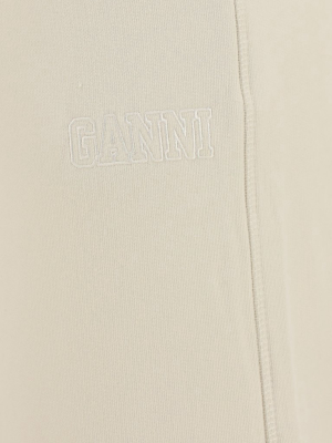 Ganni Logo Embroidered Sweatpants