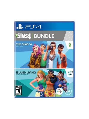 Playstation 4 The Sims 4 And Island Living Expansion Video Game Bundle