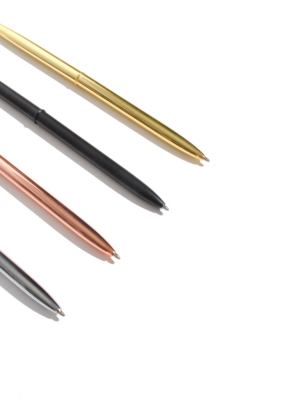 Slim Pens In Metallic