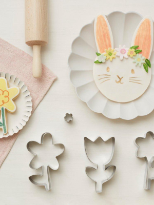 Cookie Cutters Set Of 3 - Flowers