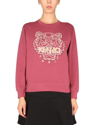 Kenzo Tiger Embroidered Sweatshirt