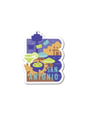 Texas Towns San Antonio Sticker