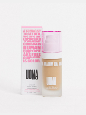 Uoma Beauty Say What?! Soft Matte Foundation Honey Honey