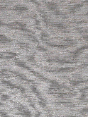 Laia Textured Shimmer Wallpaper In Metallic Grey By Bd Wall