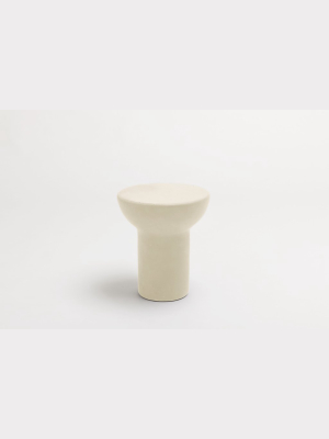 Roly-poly Side Table / Cream