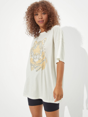 Ae Oversized Animal Graphic T-shirt