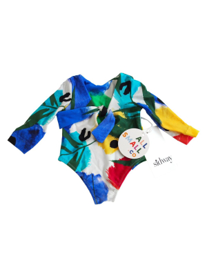 Little Lois Long Sleeve Suit - Islander