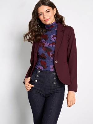 Timeless Tailoring Blazer