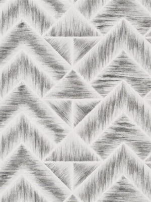 Mandora Wallpaper In Graphite From The Mandora Collection By Designers Guild