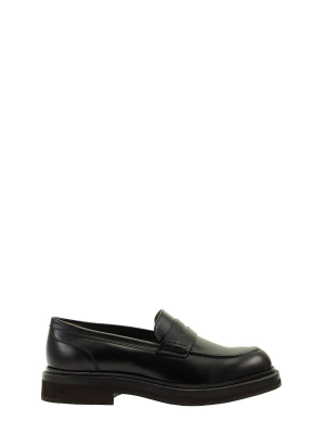 Brunello Cucinelli Penny Bar Loafers