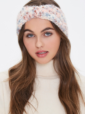 Fuzzy Knit Headwrap