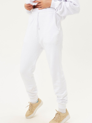 Frank Oversized Sweatpants - White