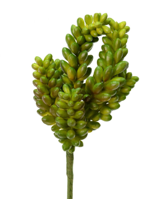 Vickerman 7" Artificial Green Donkey Tail Pick.