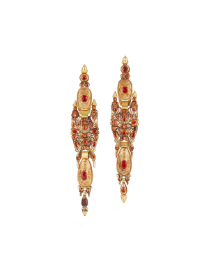 Victorian-era Girandole Earrings