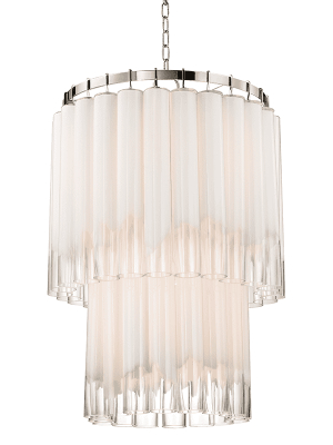 Tyrell 9 Light Pendant Polished Nickel