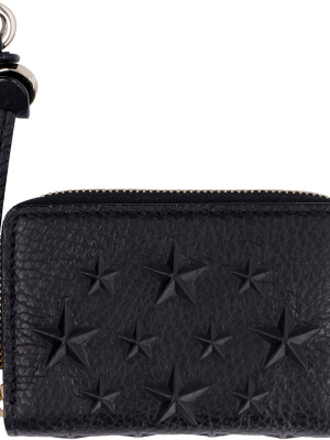 Jimmy Choo Nellie Star Zipped Wallet