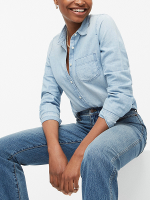 Chambray Shirt In Signature Fit
