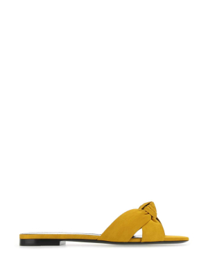 Saint Laurent Bianca Knot Sandals