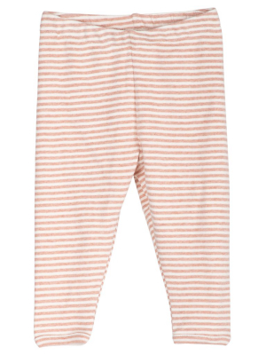 Baby Leggings Striped - Clay M105