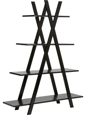 Cross Etagere Black