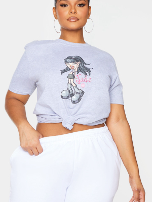 Plus Grey Jade Bratz T Shirt