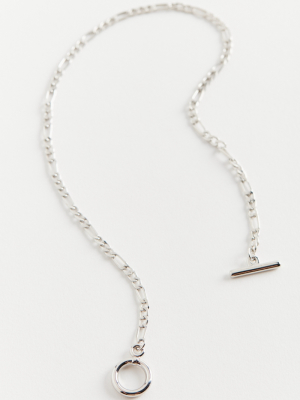 Figaro Chain Toggle Necklace