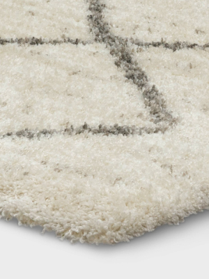 Reed Diamond Geometric Rug Cream - Project 62™