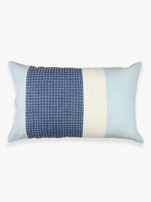 Anchal® Organic Cotton Patchwork Didi Lumbar Pillow