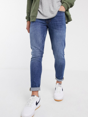 New Look Skinny Jeans In Blue Wash