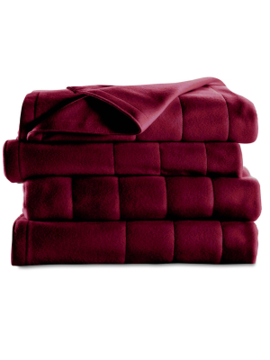 Fleece Electric Bed Blanket - Sunbeam