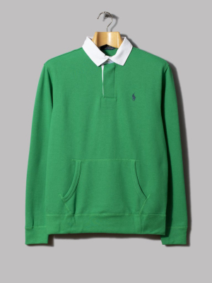 Polo Ralph Lauren Pocket Rugby Shirt (golf Green)