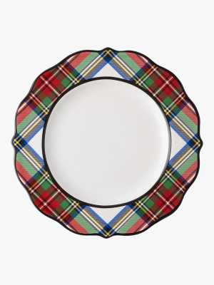 Stewart Tartan Dessert Plate