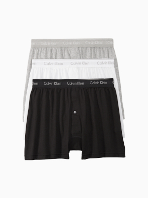 Cotton Classics 3-pack Knit Boxer