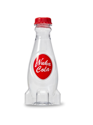 Just Funky Fallout Molded Nuka Cola 22oz Plastic Water Bottle