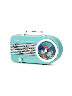 Mr. Christmas Snowtunes Retro Radio Musical Christmas Decoration