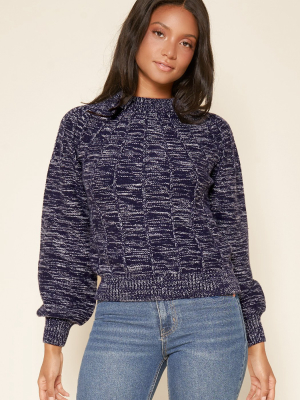 Cedar Marled Sweater