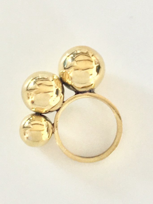 Multi Ball Cocktail Ring