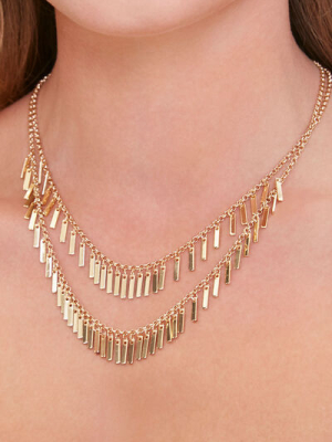 Layered Fringe Necklace