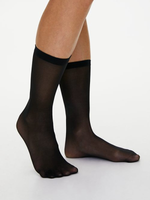 Sheer Ankle Sock 2 Pack