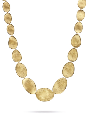 Marco Bicego® Lunaria Collection 18k Yellow Gold Medium Graduated Collar
