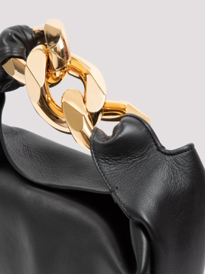 Jw Anderson Chain Link Detailed Small Hobo Bag