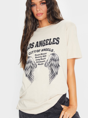 Stone La Wing Printed T Shirt