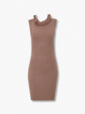 Face Covering Bodycon Dress