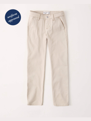 Mid Rise Chino Pants