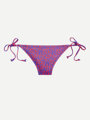 String Bikini Bottom In Liberty® Glenjade Floral