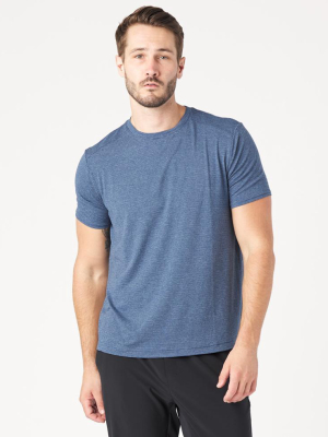 Salton Short Sleeve: Denim Blue